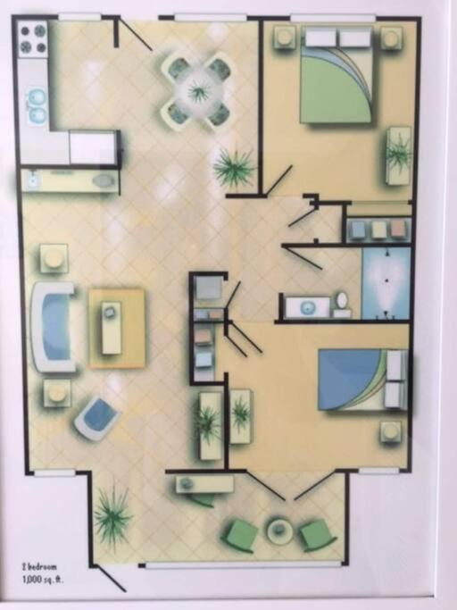 Gulf Coast Gem Private Condo - 2Bed, 1Bath, Sleeps 6, Across The Street From Beach & Gulf, Game Room, Pool Клірвотер-Біч Екстер'єр фото